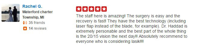 Laser Eye Institute Yelp Reviews