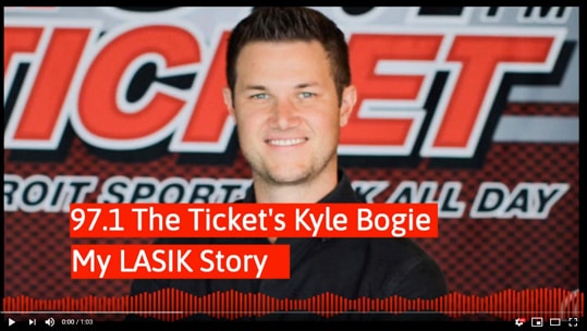 Kyle Bogie LASIK Testimonial Video Preview